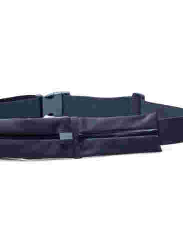 Løbebælte med lommer, Black w. Reflex, Packshot image number 2