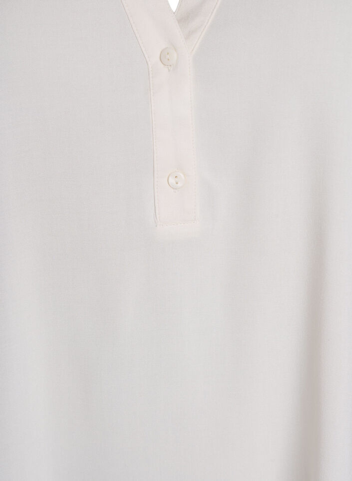 &AElig;rmel&oslash;s viskosebluse, Vanilla, Packshot image number 2