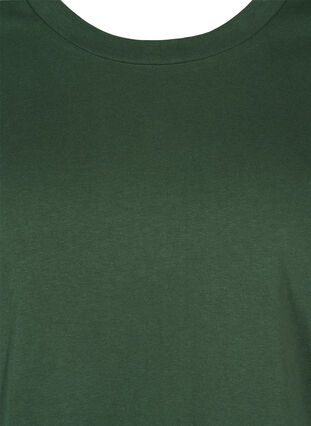 Bomulds bluse med brede 2/4 ærmer, Mountain View, Packshot image number 2