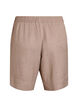 Shorts med lommer og høj talje, Brun, Packshot image number 1