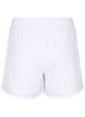 Shorts med strukturmønster, Bright White, Packshot image number 1