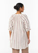 Tunika i bomuld med V-udsk&aelig;ring, Beige, Model image number 2