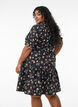 Kort kjole med A-facon, Sort, Model image number 1