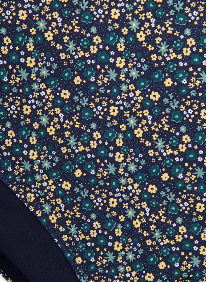 Bikinitrusser med print og h&oslash;j talje, Gr&oslash;n, Packshot image number 2