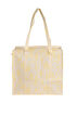 Shoppingbag med lynl&aring;s, Gr&aring;, Packshot image number 1
