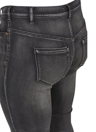 Ekstra slim Sanna jeans , Dark Grey Denim, Packshot image number 3