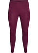 Basis leggings med ekstra l&aelig;ngde, M&oslash;rk Bordeaux, Packshot image number 0