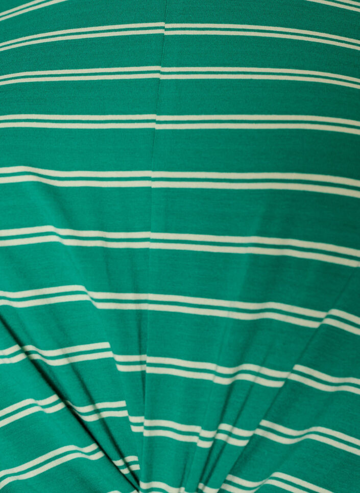 Bomuldskjole med twist-detalje, Gr&oslash;n, Packshot image number 2