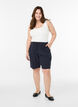 L&oslash;se shorts i bomuld med lommer, Bl&aring;, Model image number 1