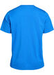 Basis t-shirt i bomuld med rund hals , Bl&aring;, Packshot image number 1