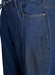 Wide leg jeans med bindeb&aelig;lte og h&oslash;j talje, Bl&aring;, Packshot image number 2