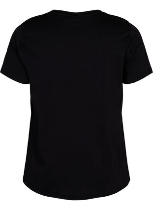 Trænings t-shirt med print, Black Don't Quit , Packshot image number 1