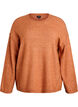 L&oslash;s striktr&oslash;je med markante syninger, Orange, Packshot image number 0
