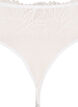 G-streng i microfiber med blonder, Hvid, Packshot image number 3