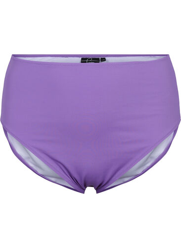 Bikini trusse med høj talje, Royal Lilac, Packshot image number 0