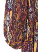 Bluse med paisleyprint og sn&oslash;redetalje, Lilla, Packshot image number 3