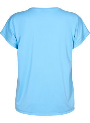 Kortærmet trænings t-shirt , Alaskan Blue, Packshot image number 1