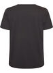 T-shirt i bomuld med print foran, Gr&aring;, Packshot image number 1