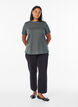 Basis t-shirt i bomuld med rund hals, Gr&oslash;n, Model image number 1