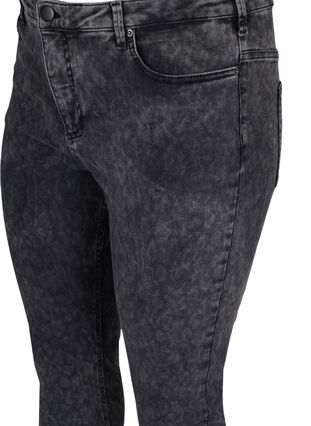 Amy jeans med høj talje, Grey Denim, Packshot image number 2