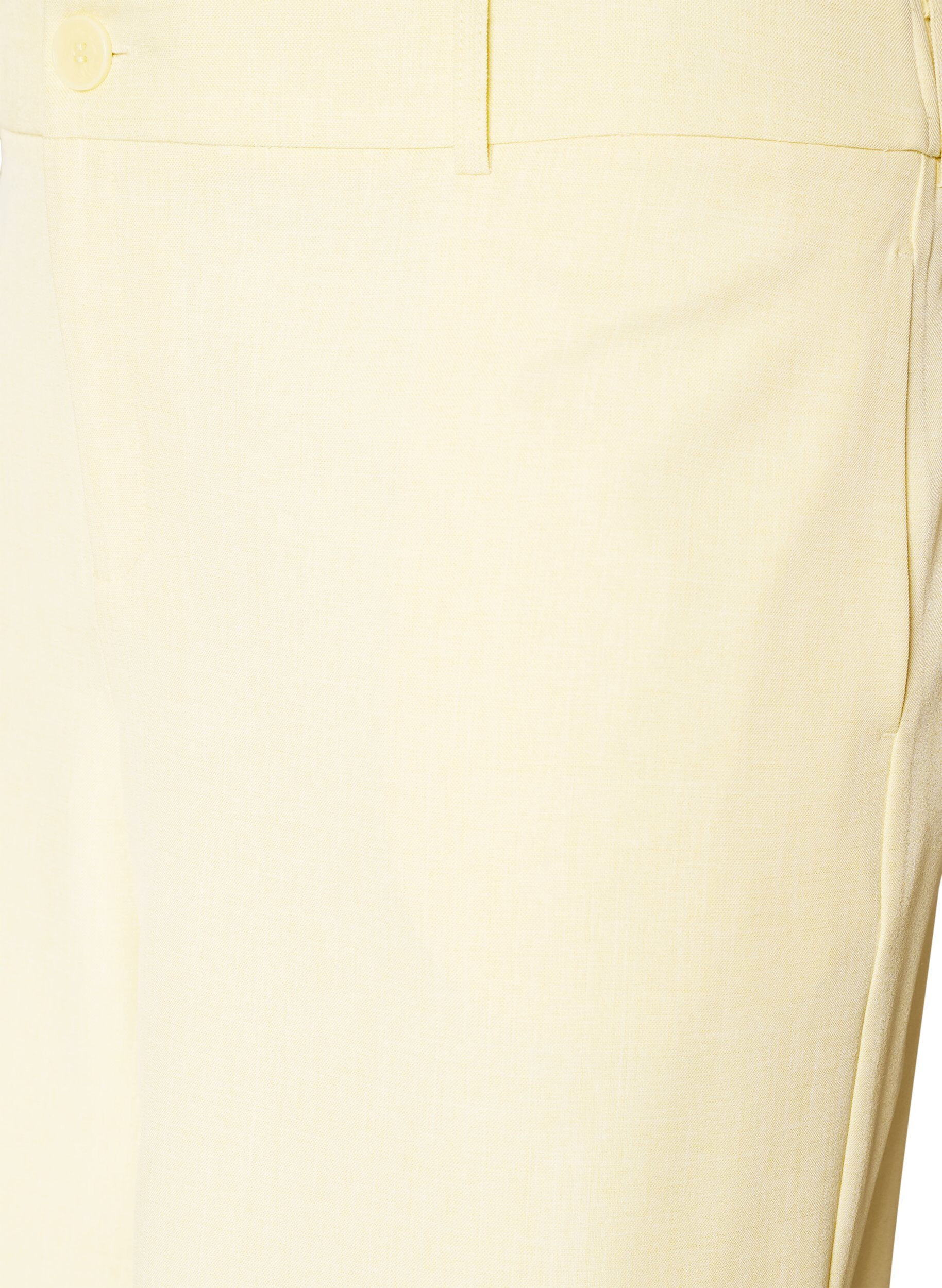 ZizziL&oslash;se bermudashorts med h&oslash;j talje, Gul, Packshot image number 2