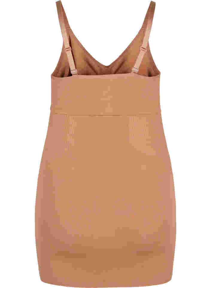 Shapewear kjole med tynde stropper, Café Au Lait, Packshot image number 1