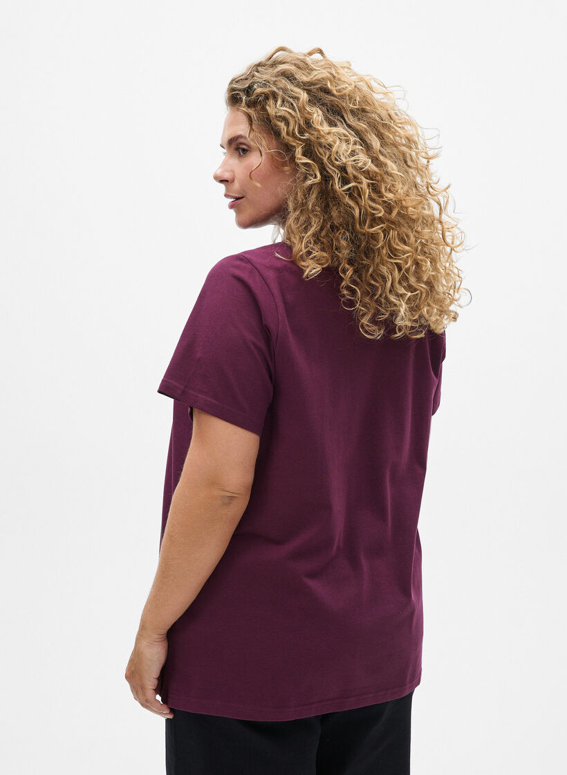 FLASH - Poloshirt med korte &aelig;rmer, R&oslash;d, Model image number 2