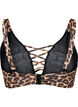 Leoprintet bikini bh med stringdetalje, Autentic Leopard, Packshot image number 1