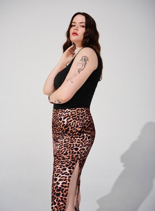 Leopard nederdel, , Model
