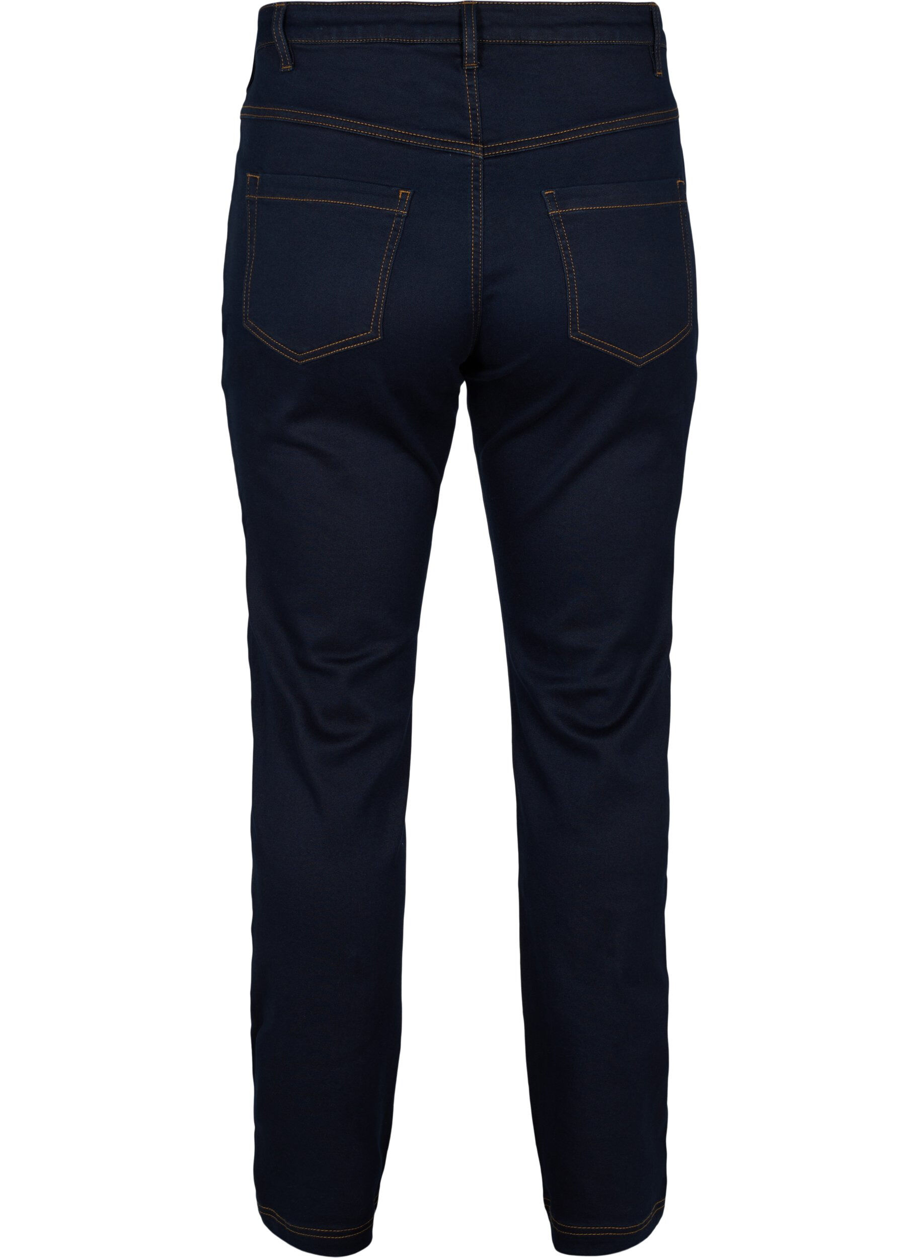 ZizziSlim fit Emily jeans med regul&aelig;r talje, Bl&aring;, Packshot image number 1