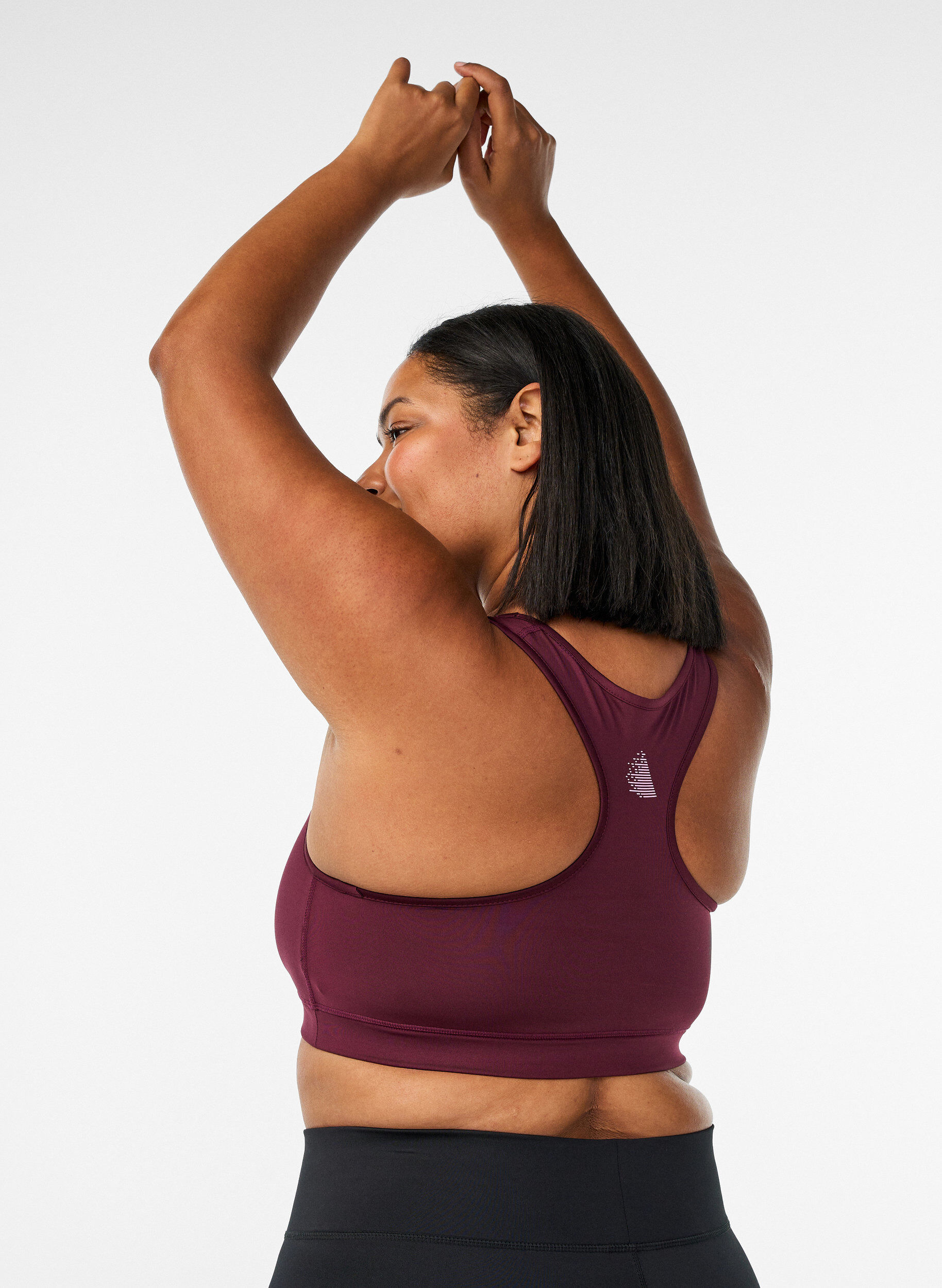 Zizzi Sports-bh med racerback, R&oslash;d, Model image number 2