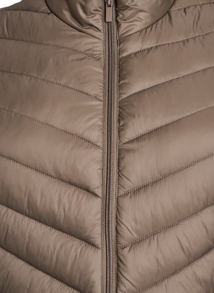 Letvægtsjakke med lommer , Brun, Packshot image number 2