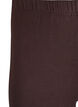 Leggings i bomuld med foer, Brun, Packshot image number 2