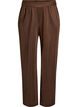 Trackpants med sidestriber og lommer, Brun, Packshot image number 0