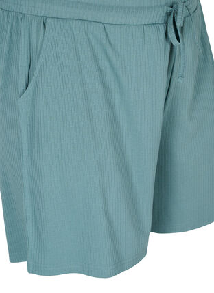 Shorts i ribkvalitet med lommer, Goblin Blue, Packshot image number 2