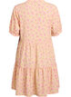 Kort kjole med A-facon, Gul, Packshot image number 1