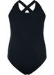 Badedragt med krydset ryg, Black, Packshot image number 0