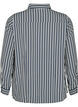 Skjorte med striber, Blå, Packshot image number 1