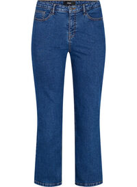 Højtaljede Gemma jeans med straight fit