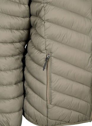Letvægts jakke med hætte, Bungee Cord , Packshot image number 3