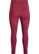 Leggings i bomuld med foer, M&oslash;rk Bordeaux, Packshot image number 1