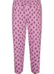 Pyjamasbukser i bomuld med h&oslash;j talje, Lyser&oslash;d, Packshot image number 0