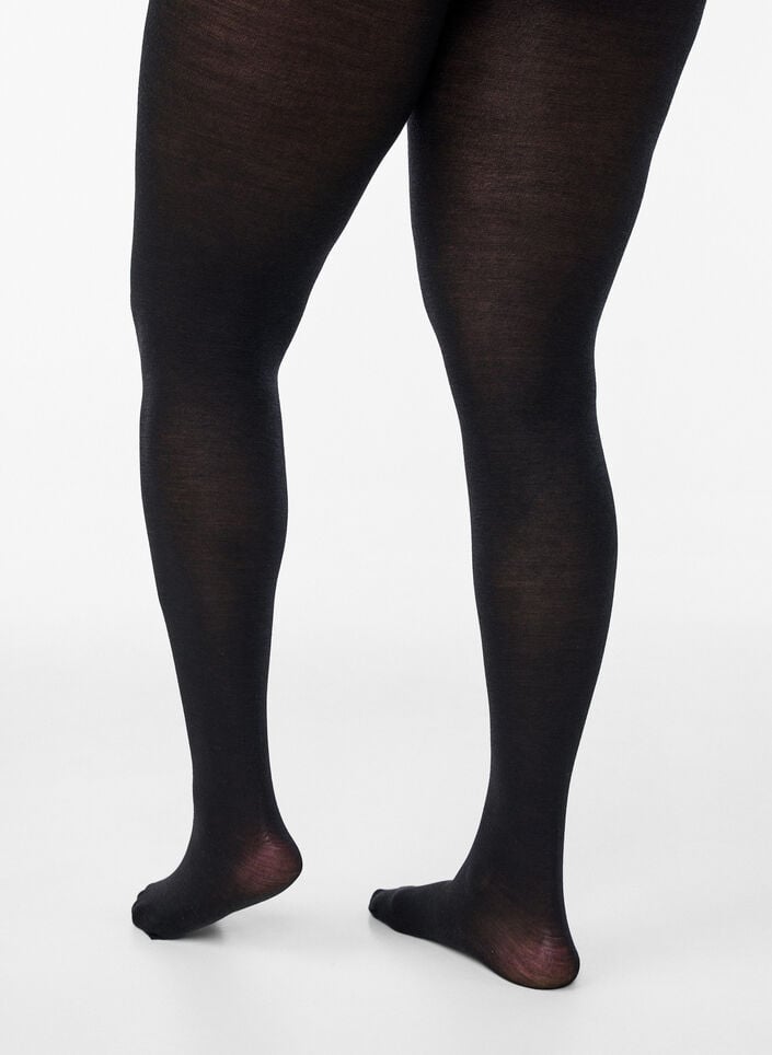 Uld str&oslash;mpebukser, Sort, Packshot image number 1