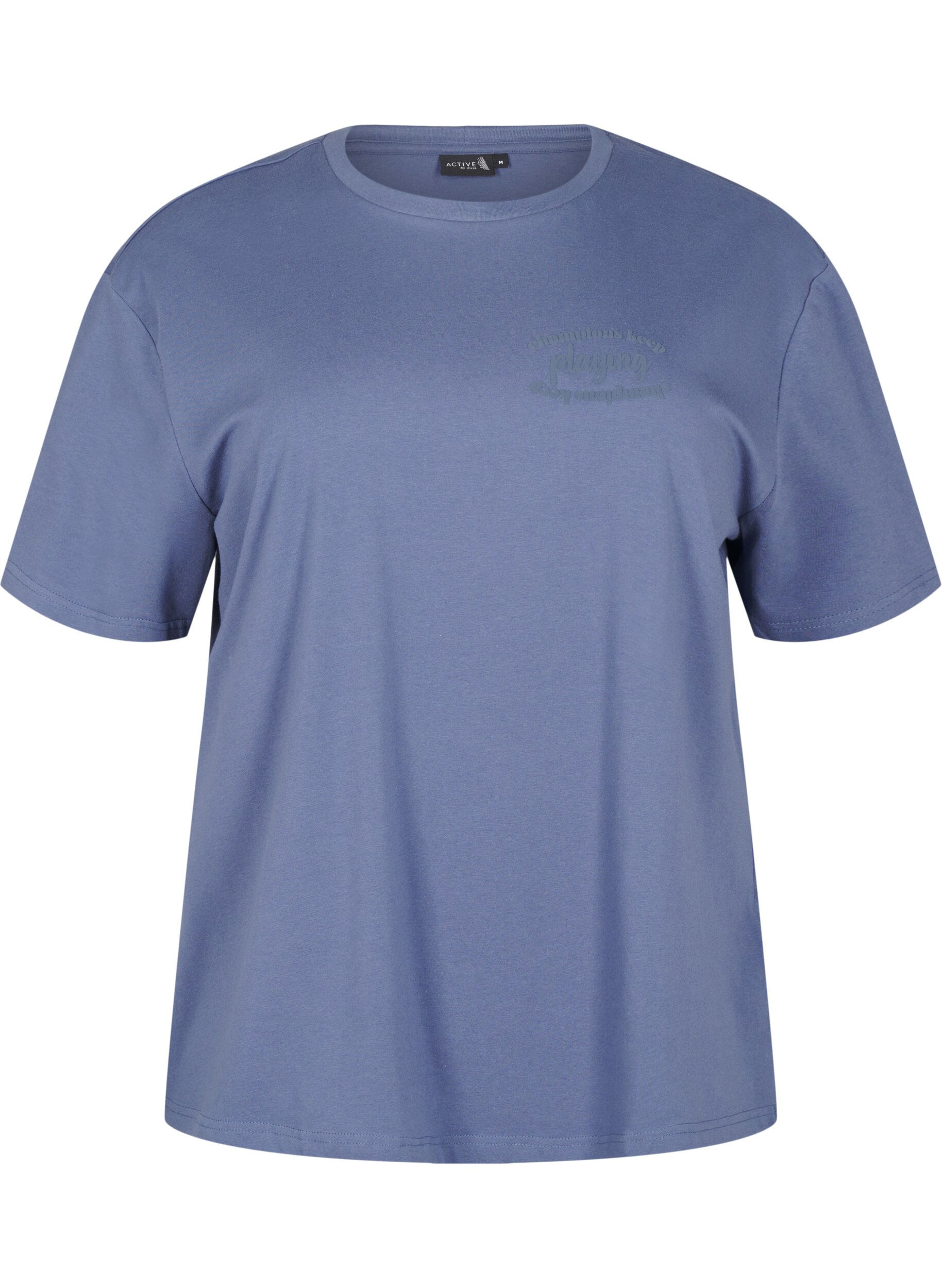 ZizziSporty t-shirt i &oslash;kologisk bomuld, , Packshot image number 0