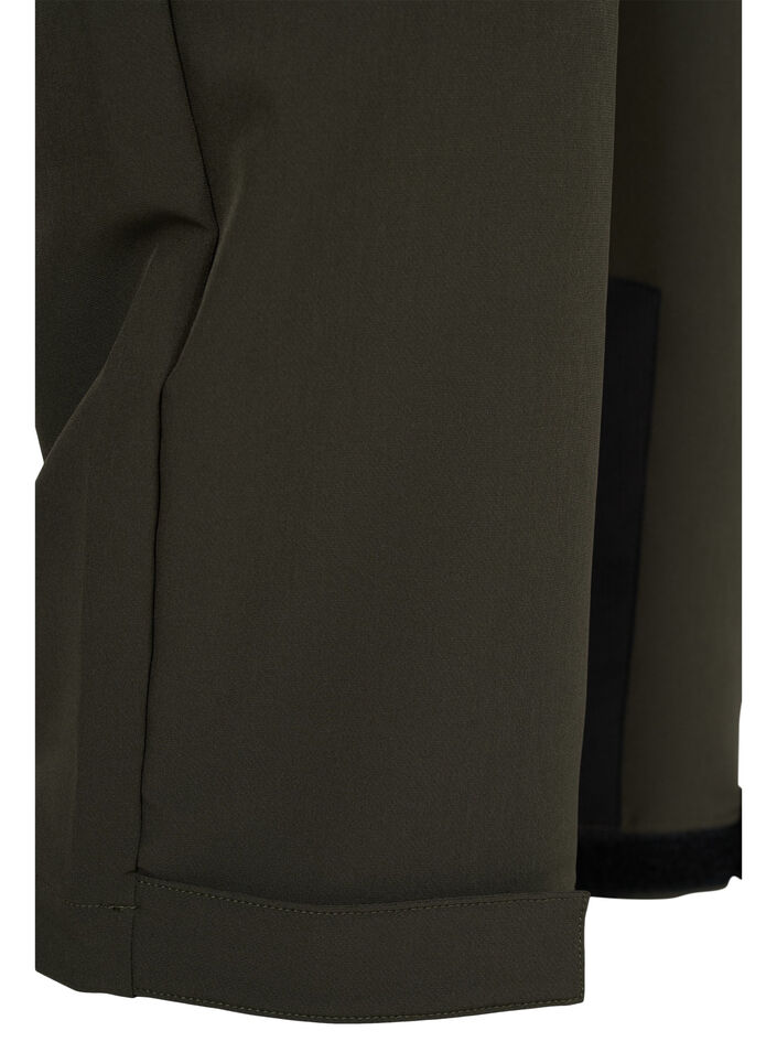 Vandafvisende hiking bukser med lommer, Forest Night, Packshot image number 3