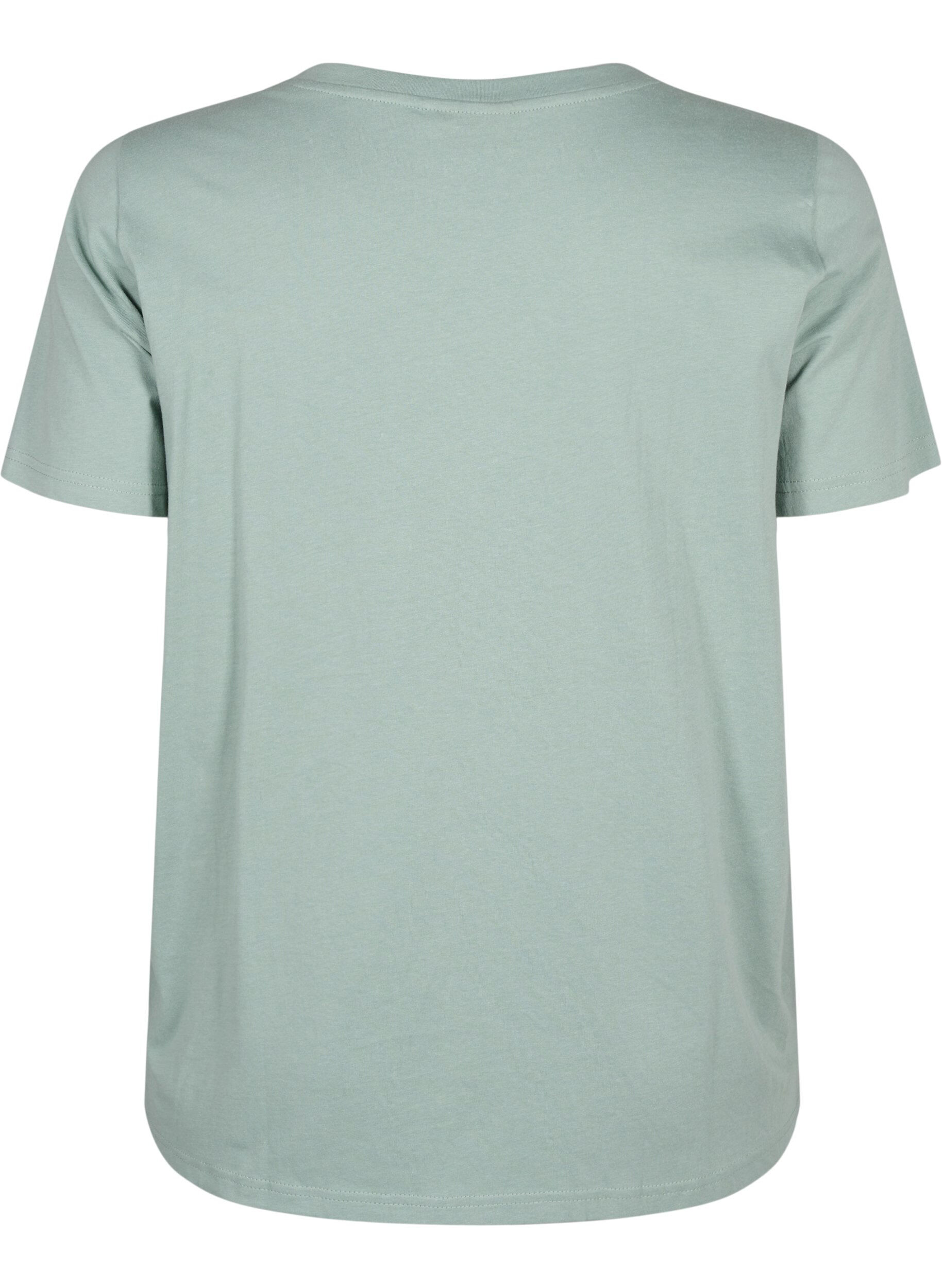 Zizzi T-shirts med blomster motiv, Chinois G. w. Flower, Packshot image number 1