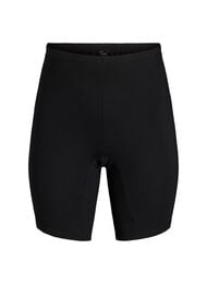 Trusser i bomuld med lange ben, Sort