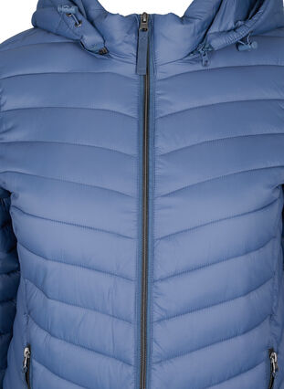 Letvægts jakke med lommer og aftagelig hætte, Bering Sea, Packshot image number 2