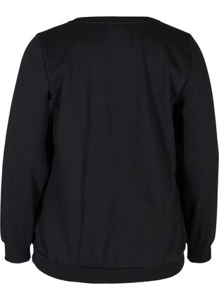 Jule sweatshirt , Black Wrapper , Packshot image number 1