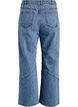 Wide fit jeans med syningsdetaljer, Bl&aring;, Packshot image number 1
